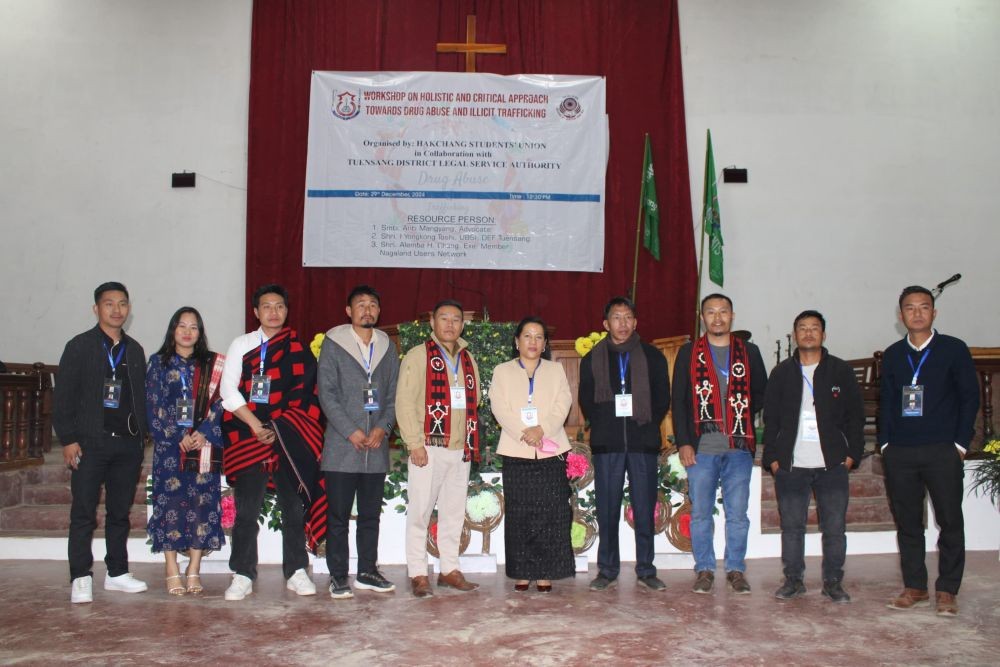 Resource persons and organizers during the Hakchang Citizens’ Union Golden Jubilee celebration and Hakchang Students' Union 2nd Triennial Session held from December 27-29.